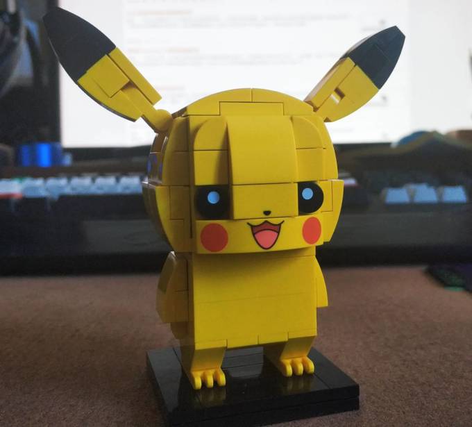 启蒙木制积木怎么样 正版授权,寓教于乐的皮卡丘积木_什么值得买