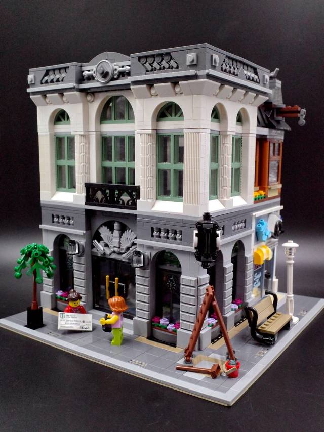 LEGO 10251 街景系列 转角银行