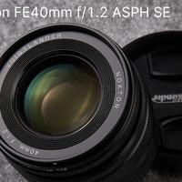 山泉水似无味有回甘Voigtlander Nokton FE40mm f/1.2 ASPH SE