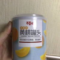 新年囤货-百草味黄桃罐头