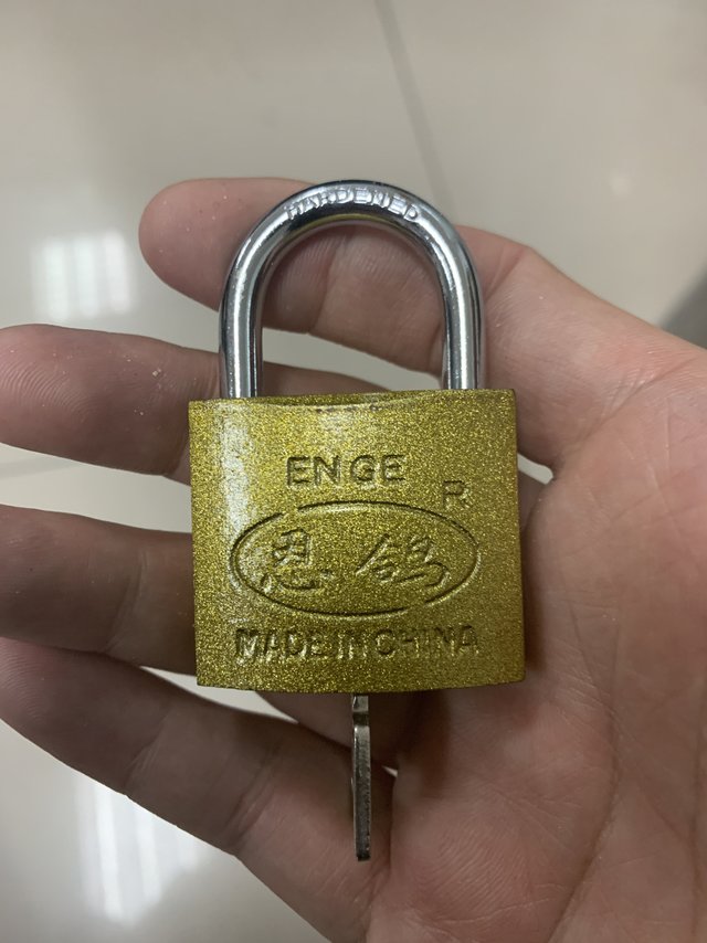 网红复古铜锁