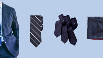 穿搭推荐 篇二十四：西装穿的好，配饰很重要｜男士领带、口袋巾该如何用？（附视频教程，简单易学）