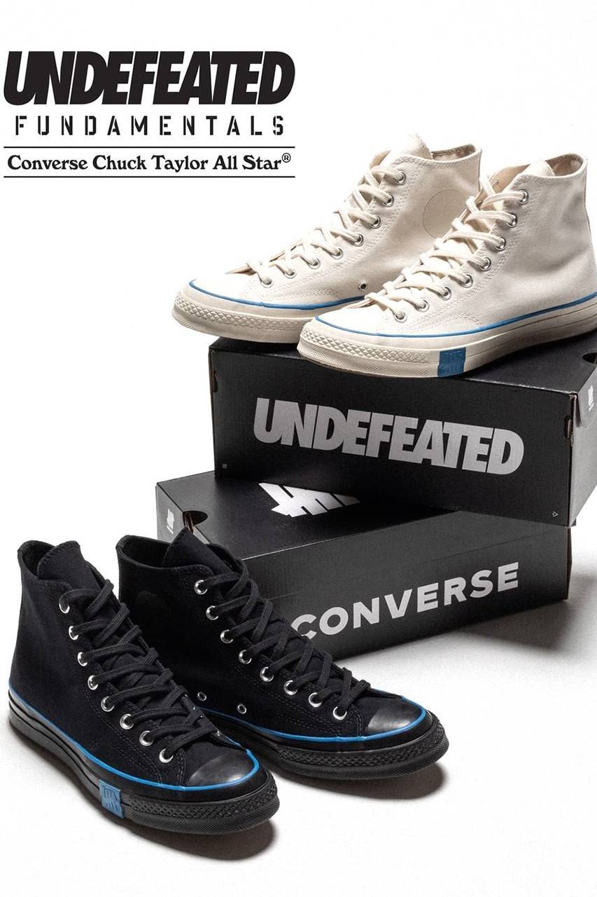 不败经典，UNDEFEATED x Converse Chuck 70 Hi正式登场