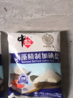 中盐盐海藻加碘食用盐补碘佳品