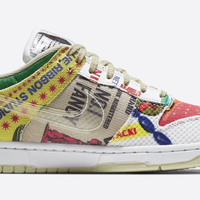 鞋面材质丰富！Nike Dunk Low “City Market” 即将发售！