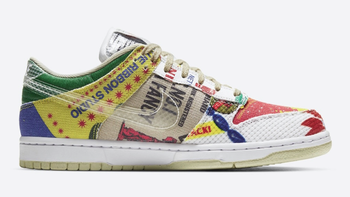 鞋面材质丰富！Nike Dunk Low “City Market” 即将发售！