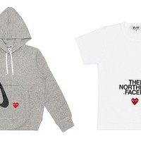 COMME des GARÇONS PLAY 携手 Nike & The North Face 联名推出「 PLAY TOGETHER 」系列