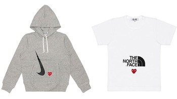 COMME des GARÇONS PLAY 携手 Nike & The North Face 联名推出「 PLAY TOGETHER 」系列