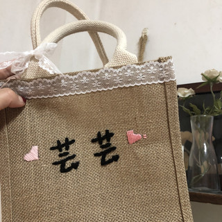 DIY MUJI黄麻简易收叠购物袋