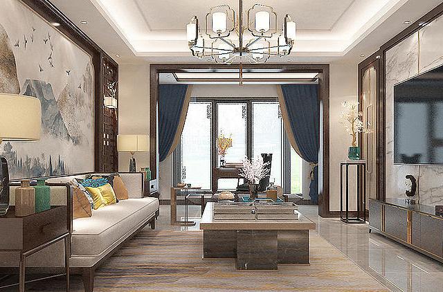 把130㎡新房打造成有韵味的中式风格，不仅美观还很实用，太喜欢了