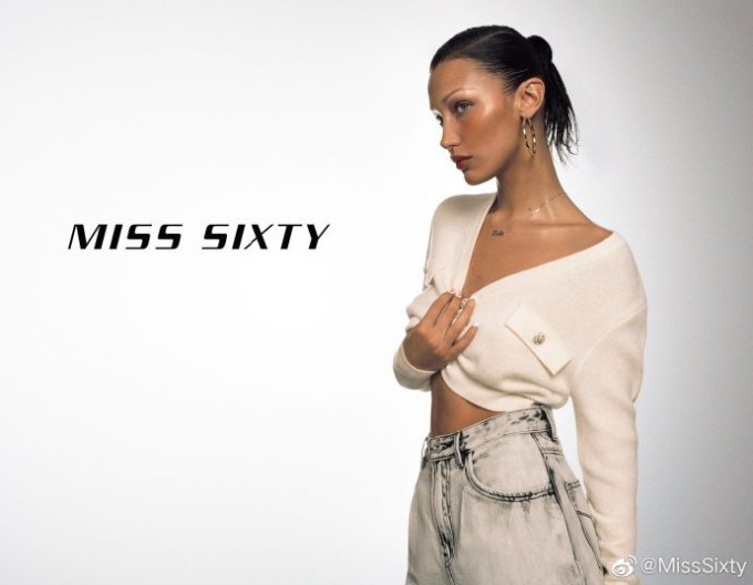 国际超模Bella Hadid性感演绎MISS SIXTY春季新品,你被种草了吗?