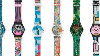限量221只！斯沃琪与现代艺术博物馆共同推出6款腕表