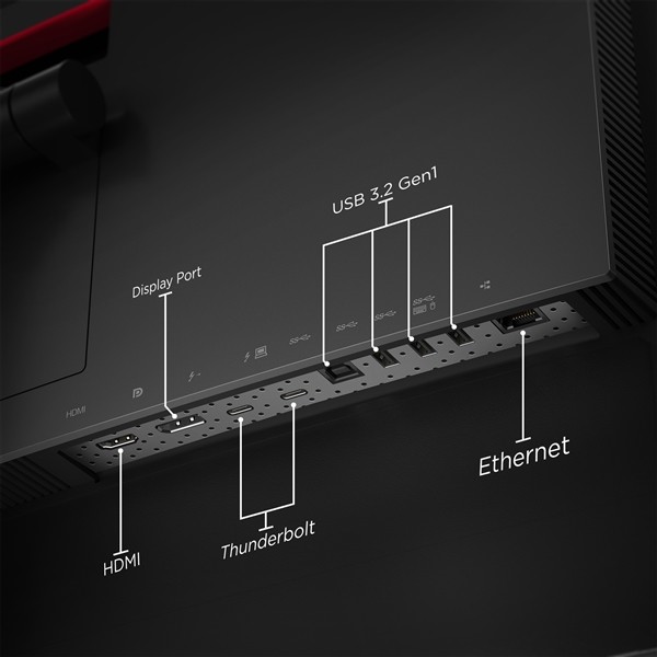 联想发布ThinkVision P40w 5K专业显示器，双雷电4接口、支持eKVM