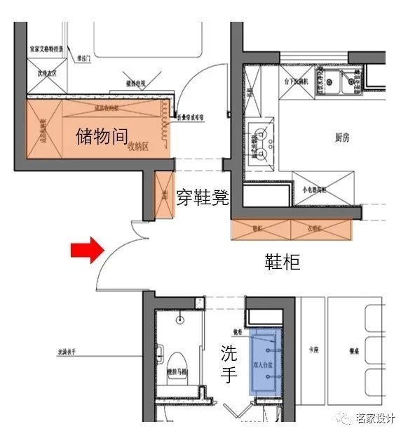 小空间的收纳秘诀：玄关收纳 