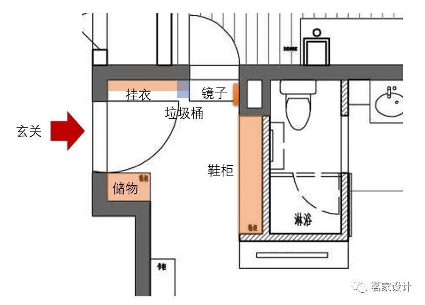 小空间的收纳秘诀：玄关收纳 