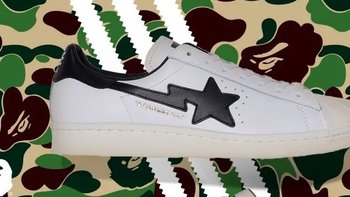 BAPE®与adidas Originals再次联名“ Superstar”，近期发售。