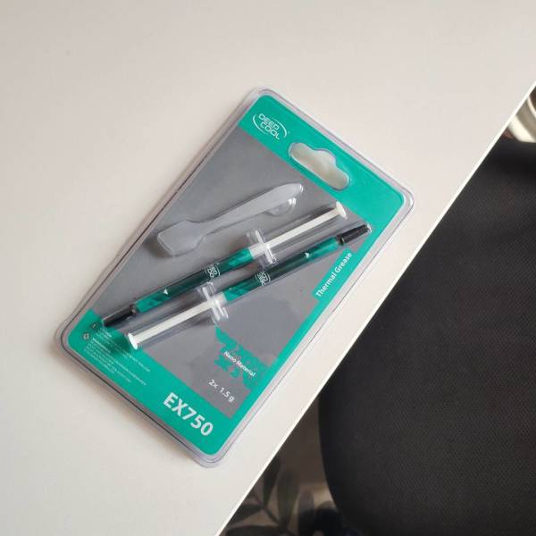 deepcool九州风神ex750导热硅脂15g2支装