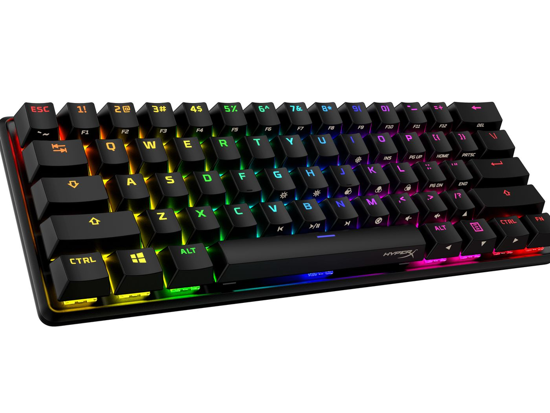 HyperX发布Alloy Origins 60游戏机械键盘，采用HyperX火轴、全铝机身