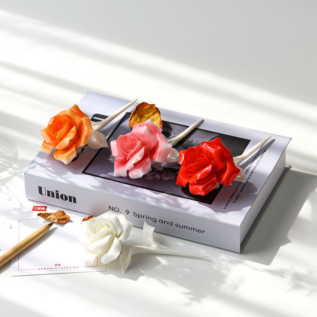 小米有品上线哲选陶瓷玫瑰永生花礼盒，手工打造，“中国白”工艺