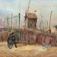 苏富比将拍卖此前从未面世的梵高画作——《蒙马特街场景》1887年作