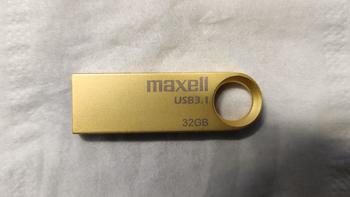 存储设备晒单 篇一：Maxell麦克赛尔睿速USB3.1  32G简单优盘体验