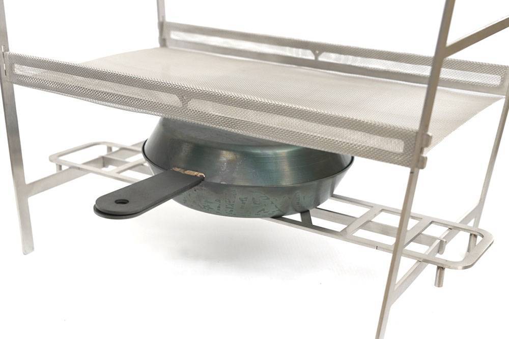 YOKA推出仅1kg重量的轻型烤架，还附带折叠功能！