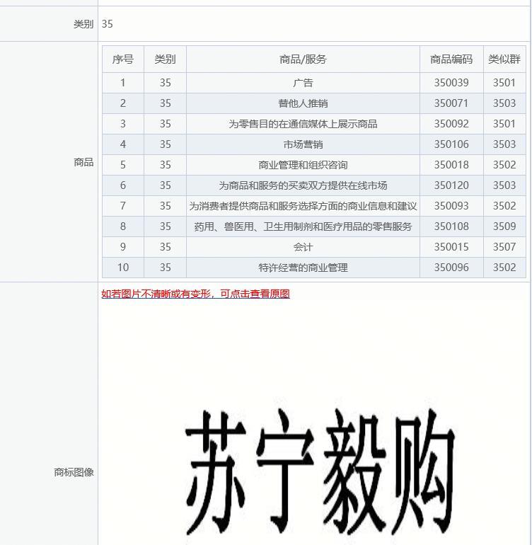 苏宁注册《赘婿》谐音梗“苏宁毅购”商标，还上线同名活动专场卖皮蛋！