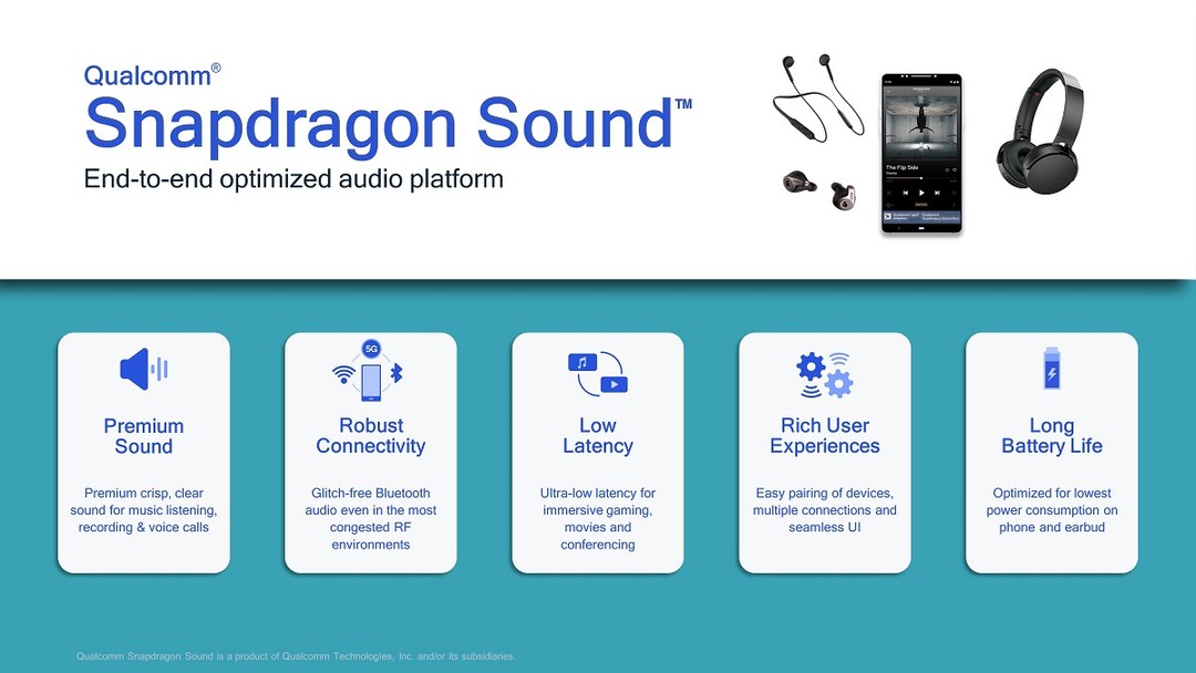 高通推出Snapdragon Sound音频技术，小米成首家应用该技术的手机厂商