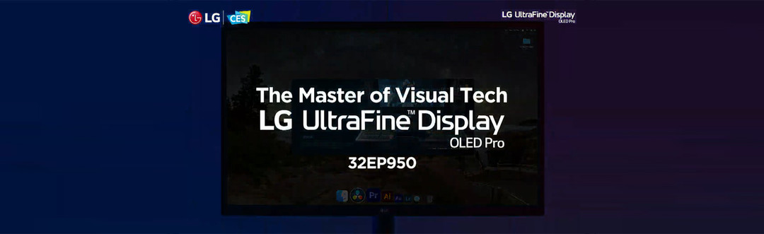 全球首款32寸 4K OLED显示器：LG公布32EP950价格及发售时间