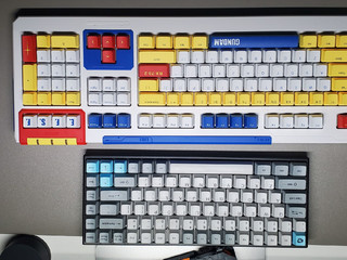 ikbo高达键盘漂亮至极，手感偏软
