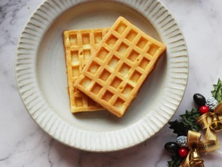 办公室小零食推荐：百草味华夫饼！