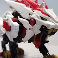 TOMY 多美/多美卡 ZOIDS 索斯兽 长牙狮 红色限定版 开箱评测