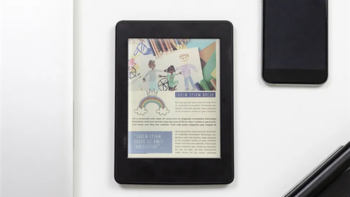 E Ink宣布新一代彩色电子书出货，7.8英寸面板、色彩鲜艳三倍