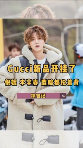 鹿晗和李宇春都爱的Gucci新包，来看看