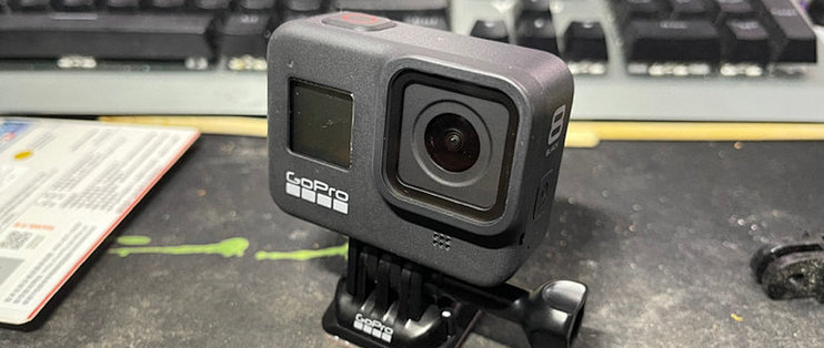 Be A Hero Gopro 8运动相机简单开箱 摩托车整车 什么值得买