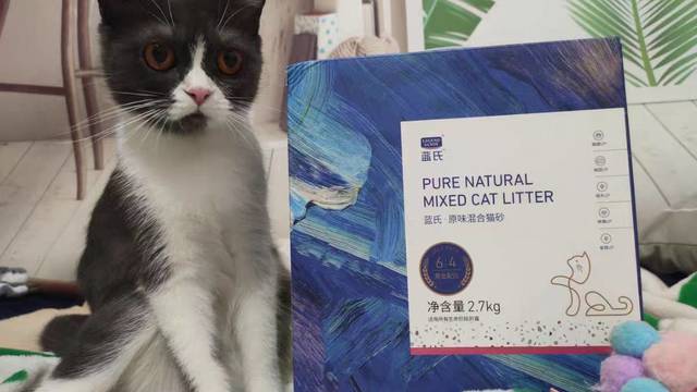 铲屎官推荐‖养猫必备之蓝氏混合豆腐猫砂