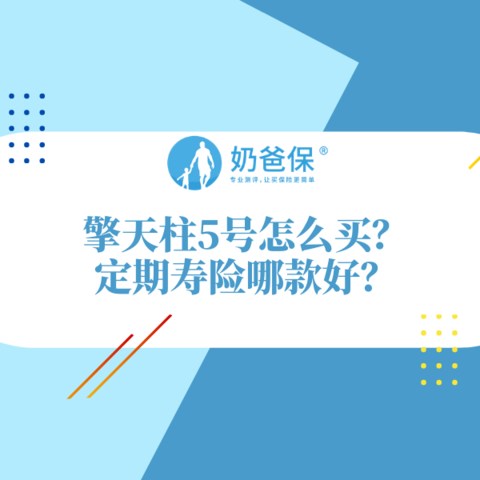 擎天柱5号怎么样？定期寿险哪款好？