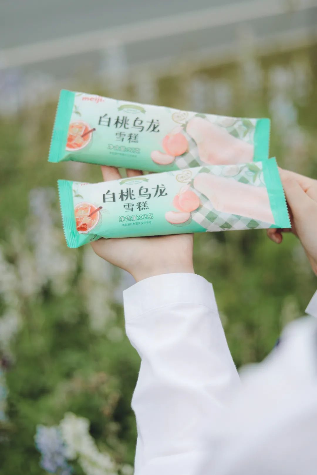 明治断货王「白桃乌龙雪糕」,终于上架便利店了!