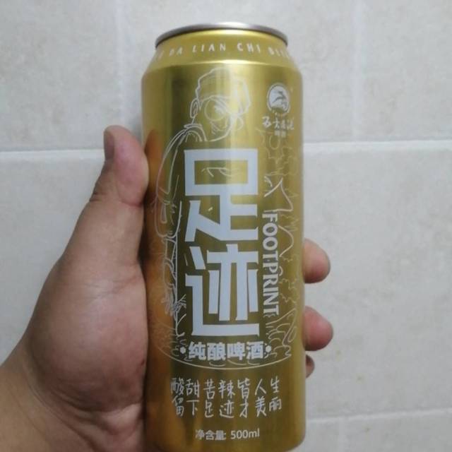 五大连池啤酒系列，“足迹”精酿啤酒