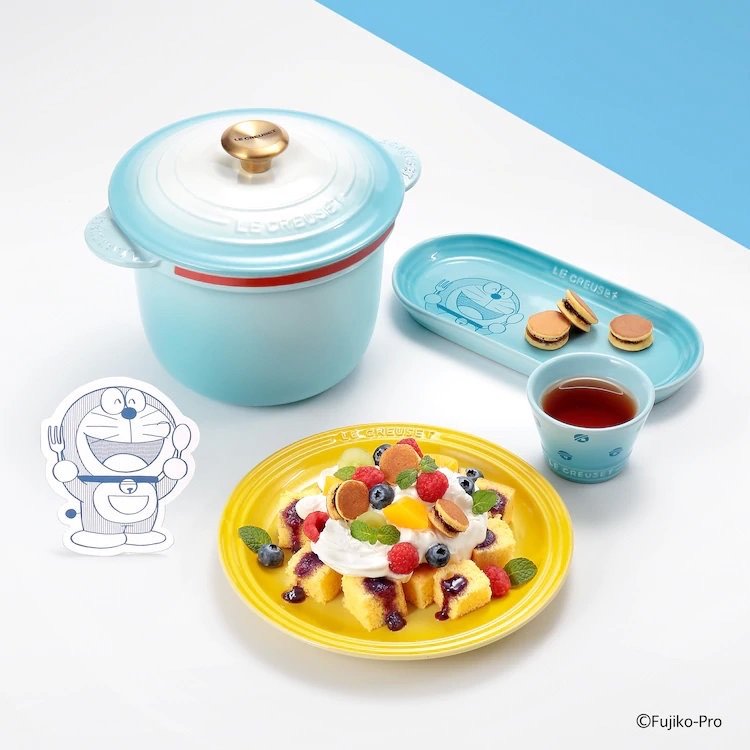 新品资讯｜LE CREUSET X 哆啦A梦，坐不住了！IP联名真的太萌太可了啊啊啊！