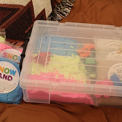 自驾露营 孩子神奇玩具–韩国SNOWKIDS雪沙