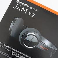 创新CREATIVE Sound Blaster JAM V2头戴式蓝牙耳机开箱