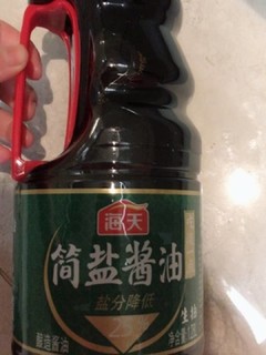 海天简盐酱油