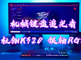 机械键盘追光者，杜伽K320 RGB体验