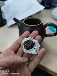 办公室的口粮茶，大益小金沱普洱生茶