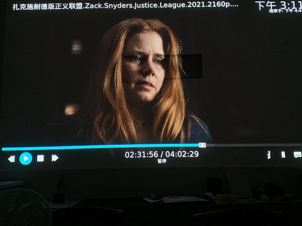 抗光幕布效果尝鲜