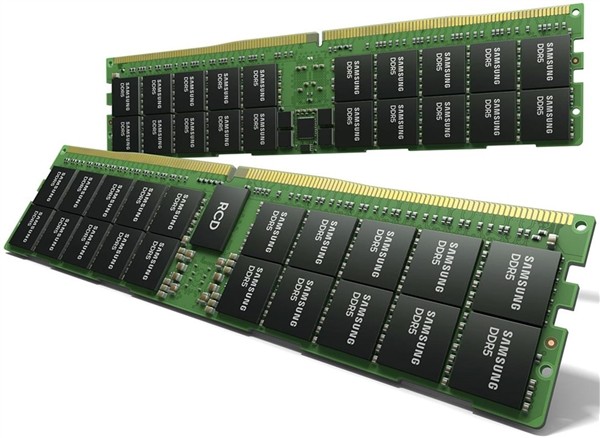 三星宣布开发出业内首款512GB DDR5内存，高达7200MHz频率