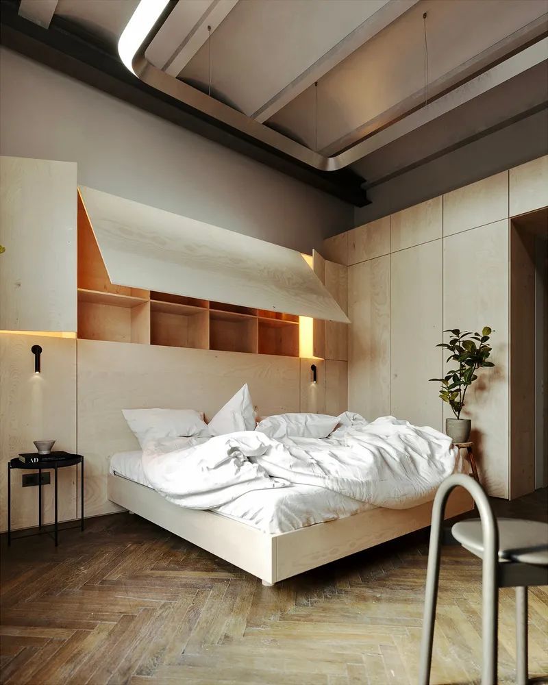 120平米的公寓融合了新与旧、粗犷与细腻、厚重与轻盈