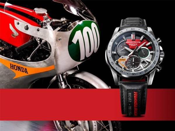 卡西欧携手本田赛车发布艾迪斐斯系列限量版手表