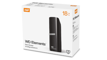 抢鲜！WD西部数据 Elements 18TB硬盘拆盒速览